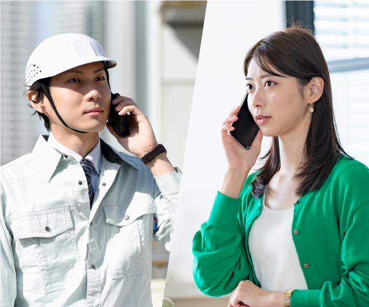 アフターサポート 迅速に対応いたします